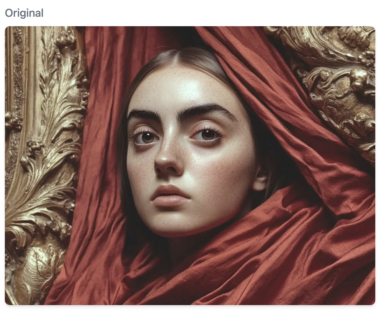 Example of posterizing an image to simplify values for painting